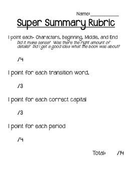 super summary